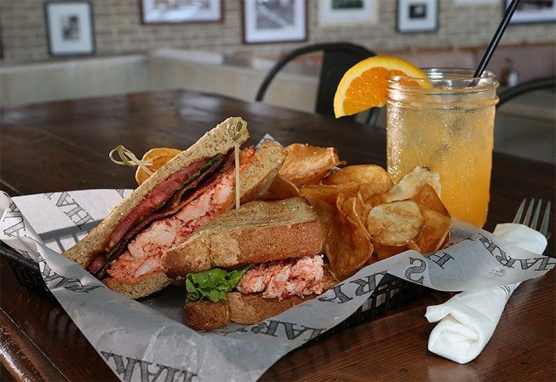 Harrys Lobster Sandwich- Cape May Restaurant