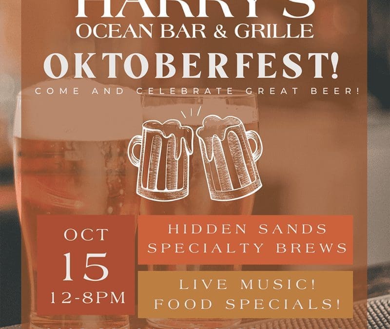 Cape May Octoberfest event at Harry's.