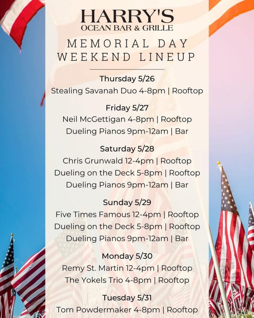 Memorial Day activities list
