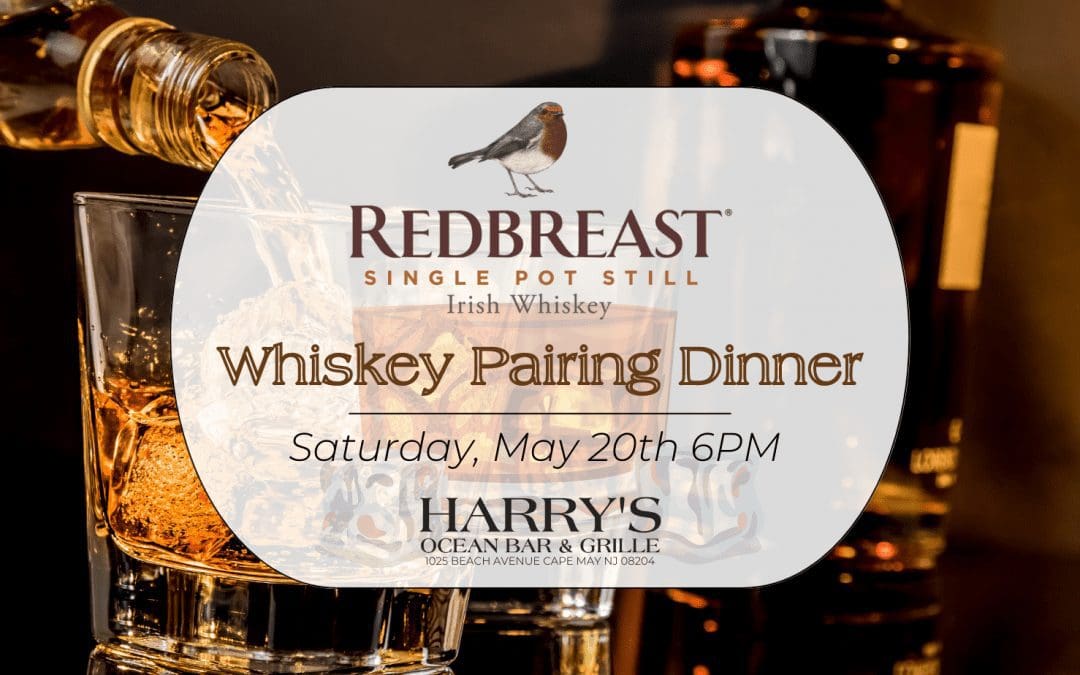 Whiskey Pairing Dinner in Cape May