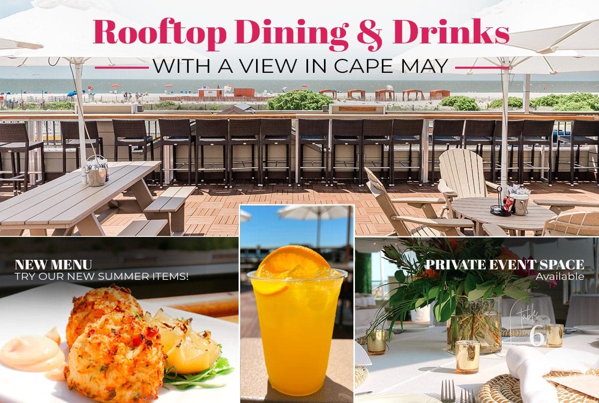 Harry's Cape May - Rooftop Dining and Drinks with a view