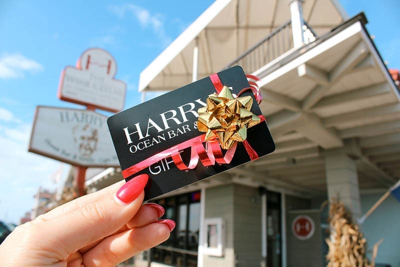 Treat Your Loved Ones to Harry’s Ocean Bar & Grille Gift Cards! 