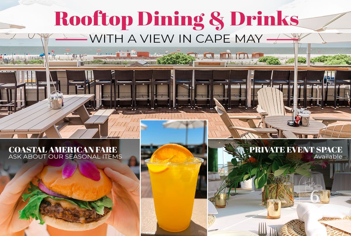 Harry's Cape May - Rooftop Dining and Drinks with a view