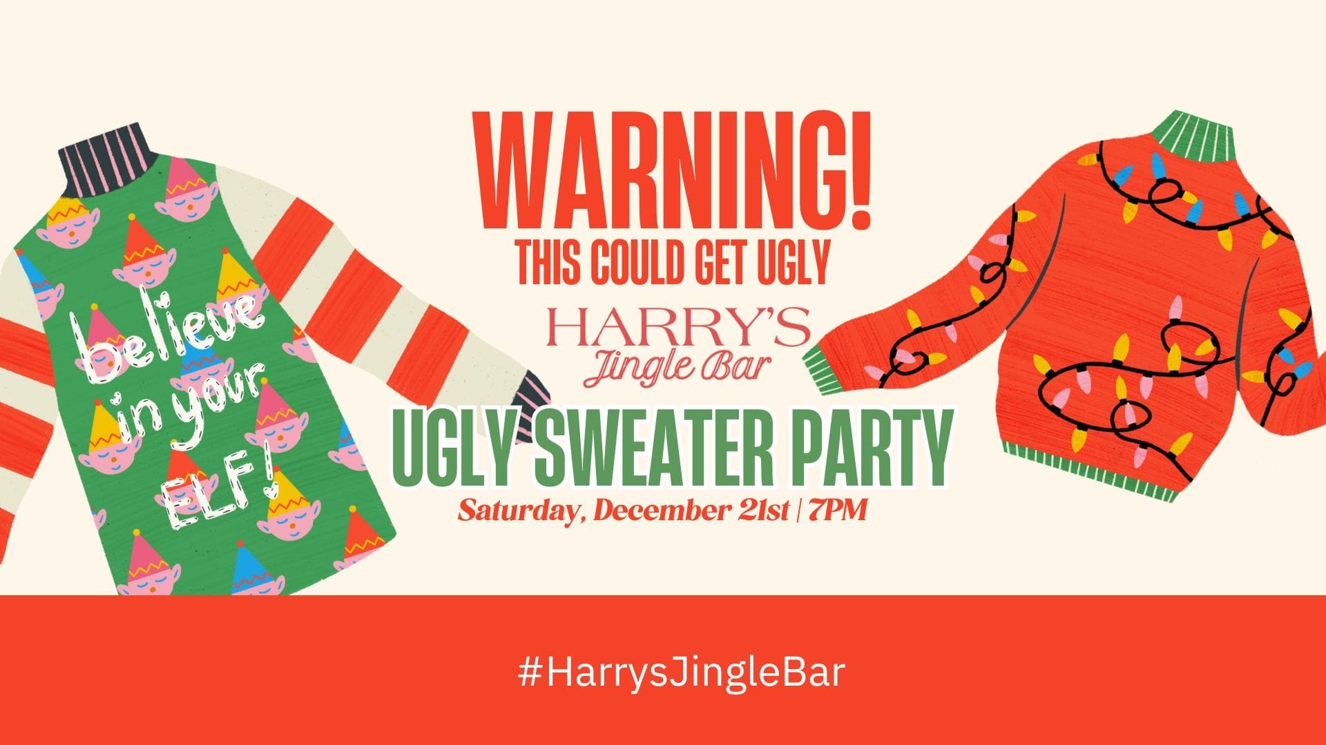 Harry’s Ugly Sweater Party